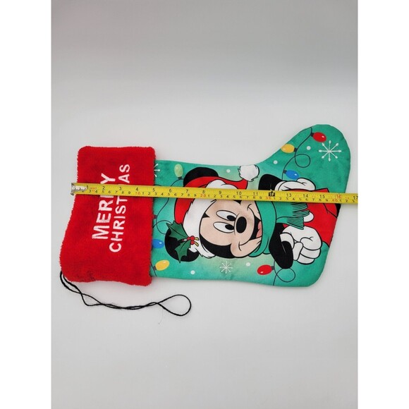 Set Of 2 Mickey And Minnie Mouse Christmas Stockings Disney Ruz READ - Picture 5 of 10
